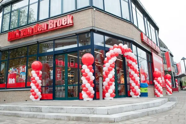 Foto van Dirk supermarkt Amsterdam