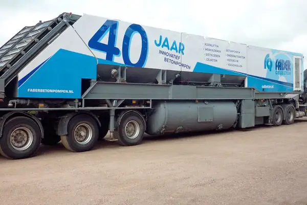 Foto van Faber Betonpompen