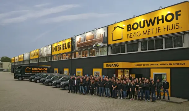 Logo van Bouwhof - Bezig met je huis.