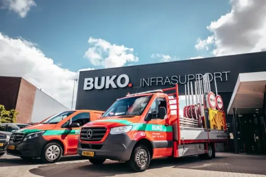 Logo van Buko Infrasupport