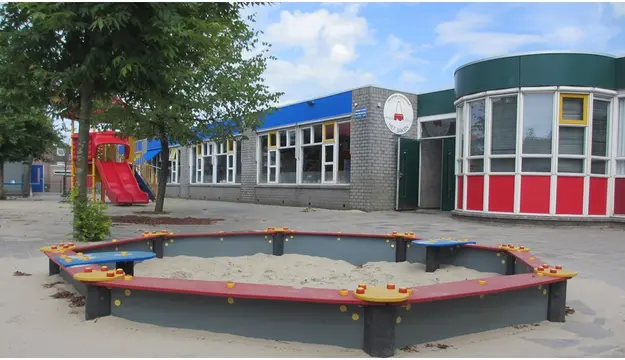 Logo van Chr. Basisschool Het Baken