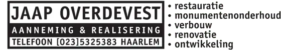 Logo van Jaap Overdevest Aanneming en Realisering