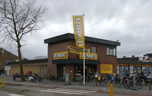Logo van Jumbo Middelburg Sir W. Churchilllaan
