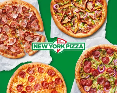 Logo van New York Pizza Beverwijk