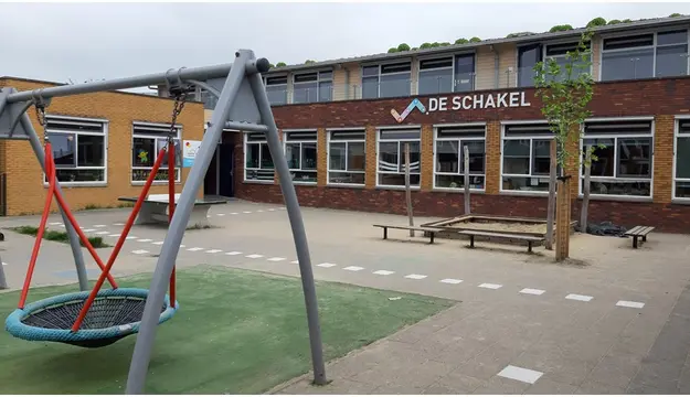 Logo van OBS De Schakel