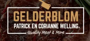 Logo van Patrick en Corianne Welling Slagerij & Partyservice Gelderblom