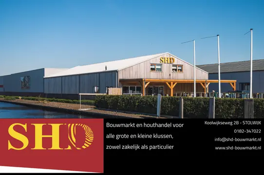 Logo van SHD Bouwmarkt