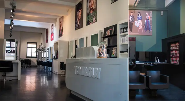 Logo van TONI&GUY Hairdressing